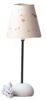 Handcrafted Hemp Garden Paper Lampshade with Marble Base Lamp