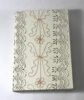 Creme color sheets with beautiful silk embroidery caver notebook