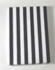 Black & White Stripe Printed Cover Notebooks