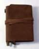 Ethnic Hand-Bound Oil Pull-Up Buffalo Leather Diary