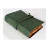 Handcrafted Vintage Leather Journal With 120 Sheets Deckledge