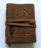 Brown Buffalo Leather Journal With 120 Sheets
